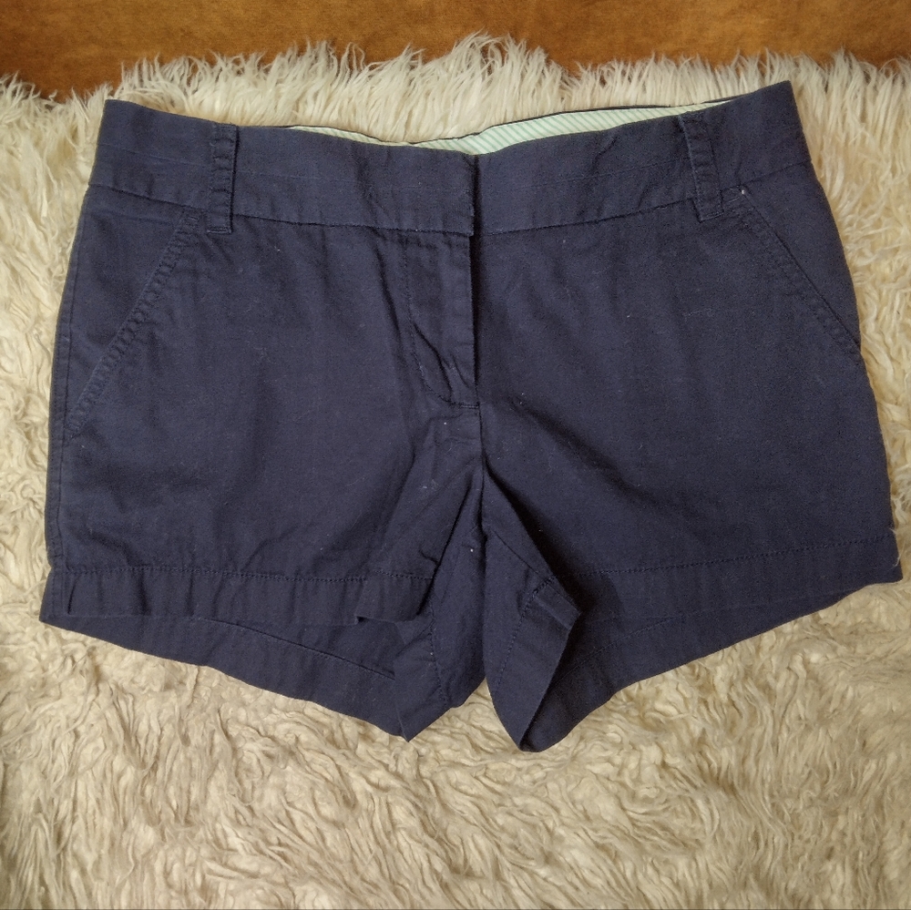 J. Crew Broken-In Chino Shorts in Navy Size 2 - Picture 3 of 9